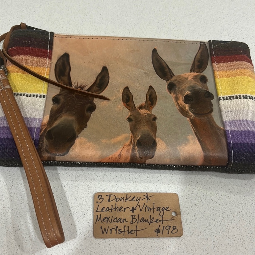 Totem handmade wristlet